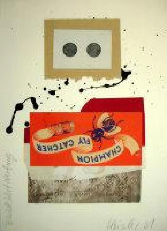 Lutz Fleischer, aus der Serie „Zweck Wert Werbung“, Collage, 2001 ca. 51 x 36 cm