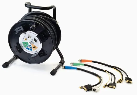 Anschluss auf Distanz gesucht: Kindermann MediaRoller 30 Bild: Anschluss auf Distanz gesucht: Kindermann MediaRoller 30