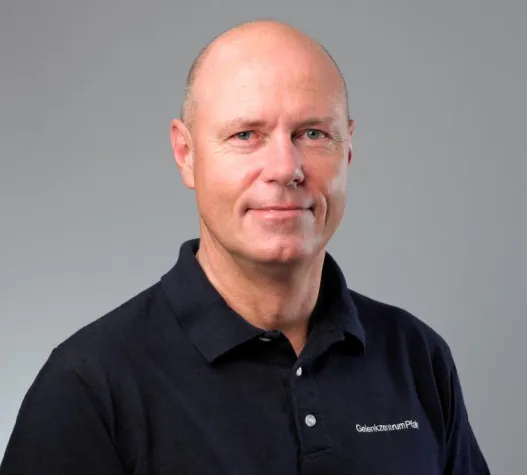 Bild: "Knieschmerz - moderne Therapieformen" - Vortrag von Dr. Wolfgang Franz in Mannheim am 8. Mai 2014