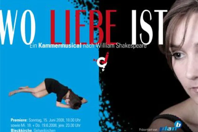 Bild: Wo Liebe ist - Ein Kammermusical nach Shakespeare wird im Juni in Gelsenkirchen uraufgeführt