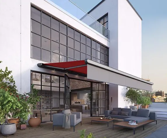 Bild: Extravagantes Design an der Hauswand