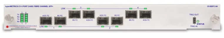 Bild: Spirent verbessert das Performance-Benchmarking im Rechenzentrum - Neues 2/4/8Gb Fiber Channel Test Modul