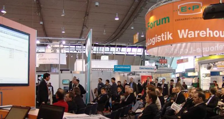 Bild: E+P Live-Forum auf der LogiMAT 2010 voller Erfolg