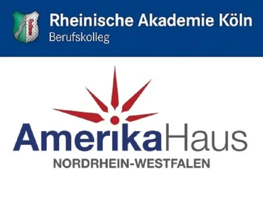 Bild: Ex-US-Kongressabgeordnete diskutieren mit Schülerinnen und Schülern der Rheinischen Akademie Köln