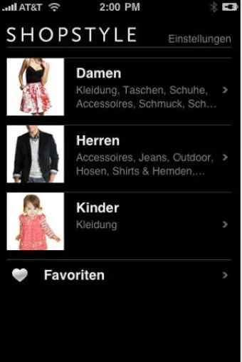 Grenzenloses Mode-Shopping auf dem iPad – ShopStyle Mobil jetzt auch als kostenlose App für das iPad Bild: Grenzenloses Mode-Shopping auf dem iPad – ShopStyle Mobil jetzt auch als kostenlose App für das iPad