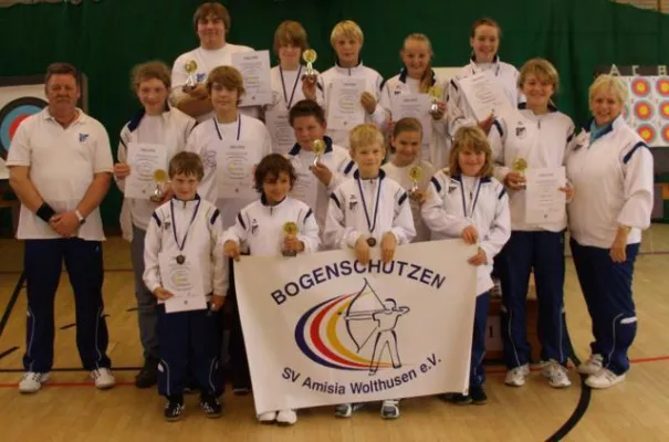 Bild: Hallen Vereinsmeisterschaft der Bogenschützen des SV Amisia Wolthusen von 1929 e.V.