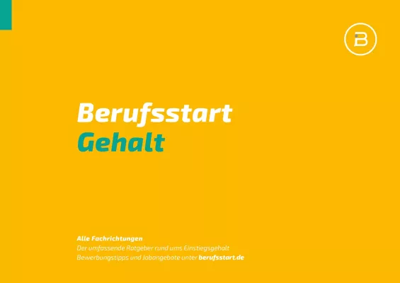 Bild: Ausgabe Berufsstart Gehalt für Trainees, Absolventen und Young Professionals