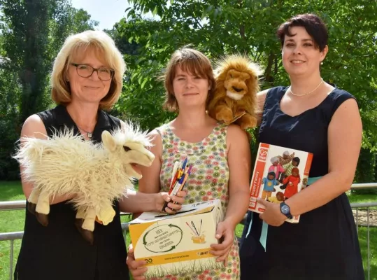 Bild: Fünf Jahre Stiftesammlung am Uniklinikum Dresden: Verbrauchte Stifte verbessern Therapiebedingungen