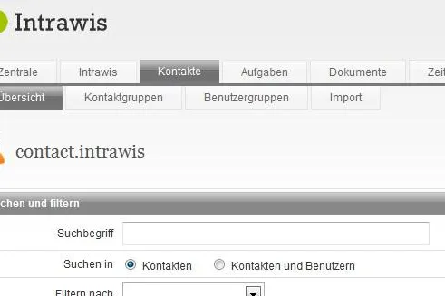 Bild: Testen der SaaS-Intranetplattform Intrawis ohne Registrierung möglich