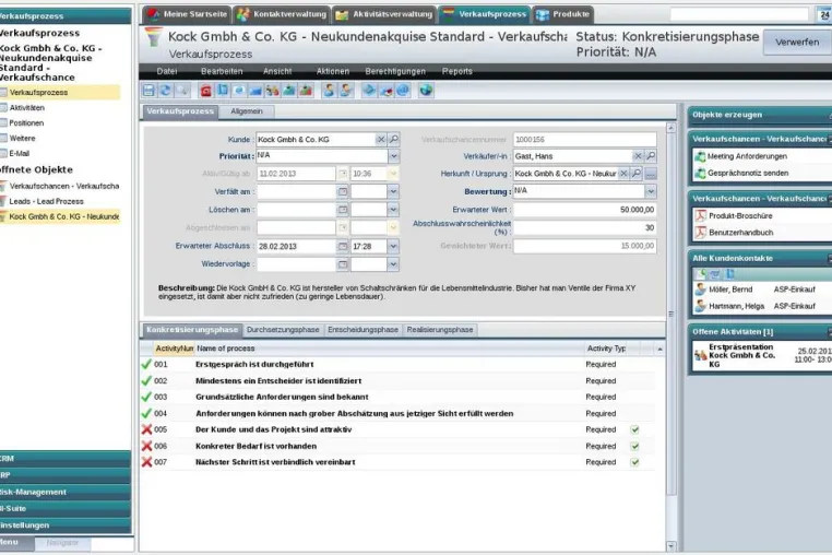 Bild: inventix CRM: Neues CRM-System auf Open-Source-Basis