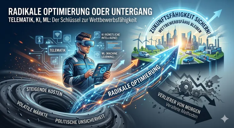 Bild: Field Service neu gedacht: Mit Telematik, KI und ML bis zu 40 % Kosten sparen
