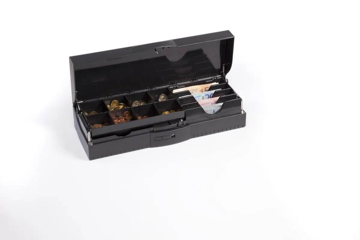 Die Geldkassette TC 4616 von Torex lässt sich einfach in vorhandene Kassenplätze integrieren. (Quelle: Torex)