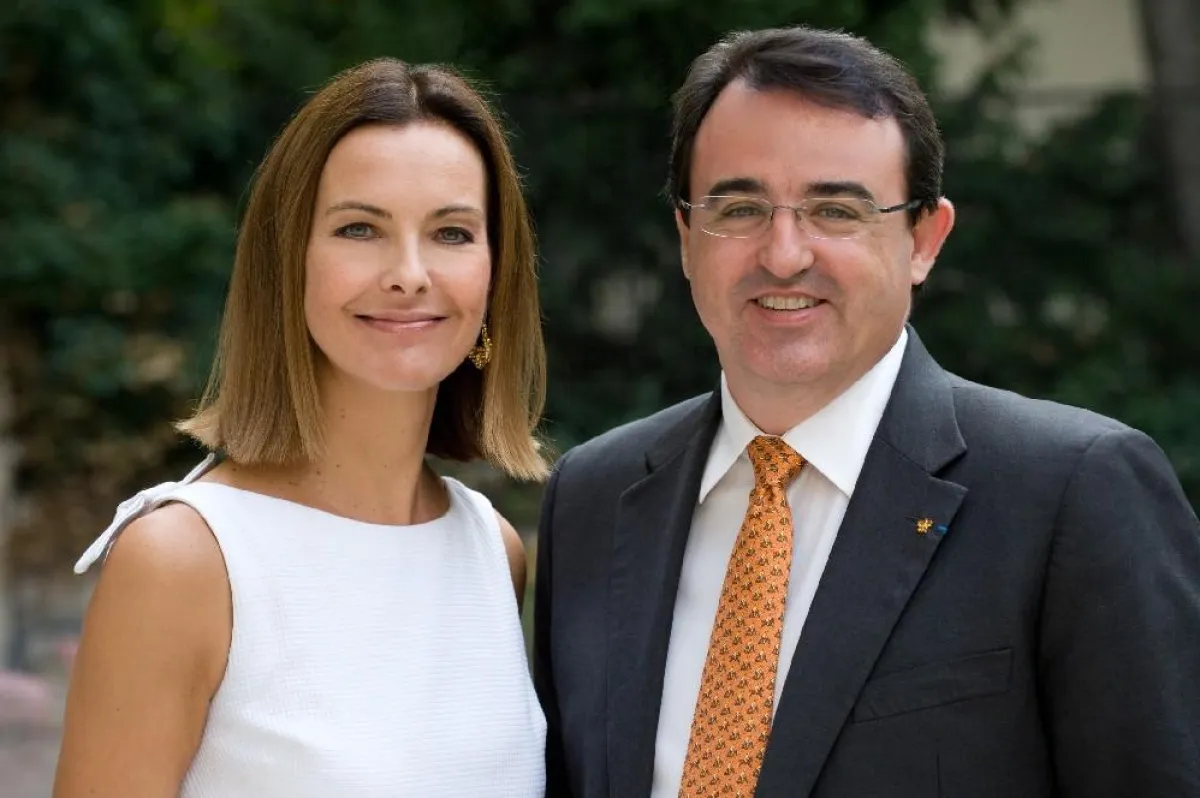 Carole Bouquet und Jaume Tàpies; Foto: Eric Dudan