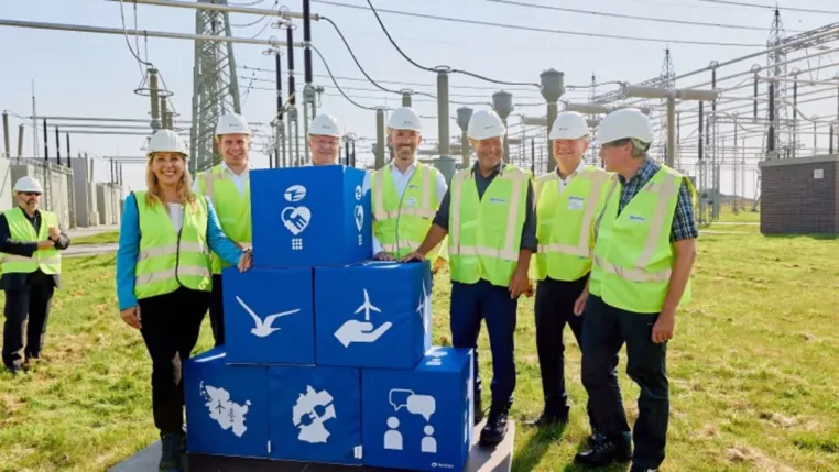 Bild: Energiewende-Treffen mit Vizekanzler Robert Habeck und HanseWerk-Tochter Schleswig-Holstein Netz