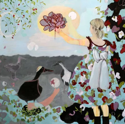 Bild: MEIKE ZOPF I ZWEI SONNEN, Ausstellungseröffnung am 10. Juli 2009, 19-21 Uhr