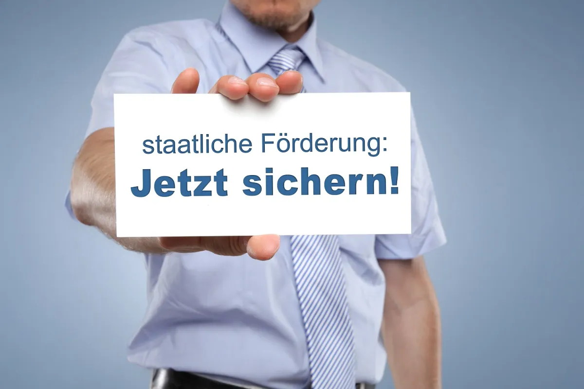 Jetzt Förderung sichern