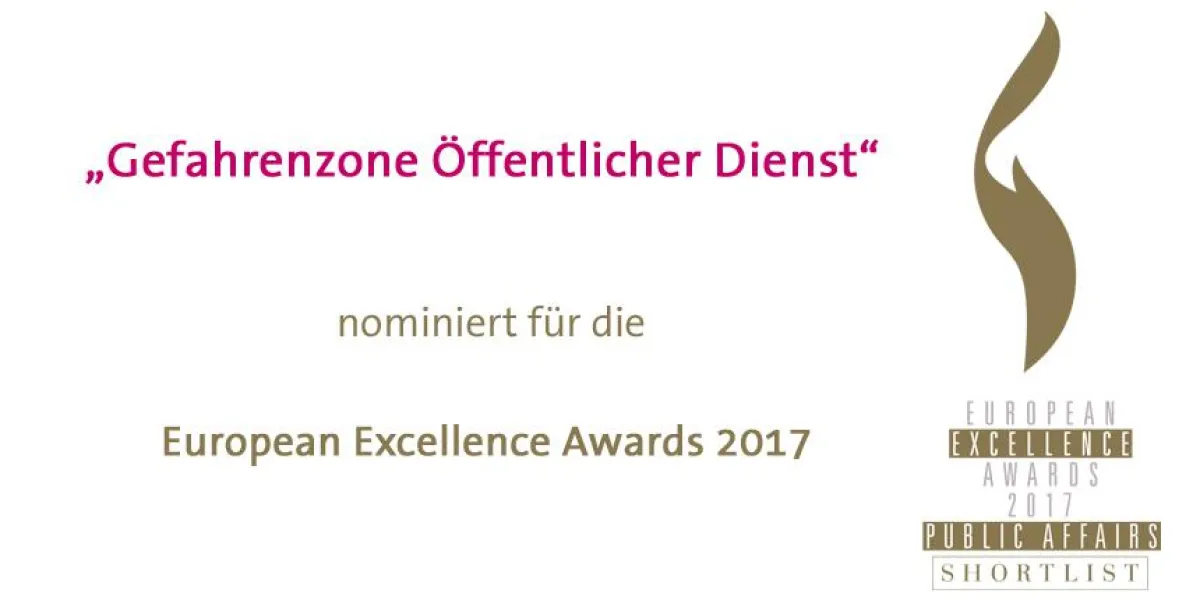 Die dbb jugend nrw ist mit ihrer Anti-Gewalt Kampagne für die