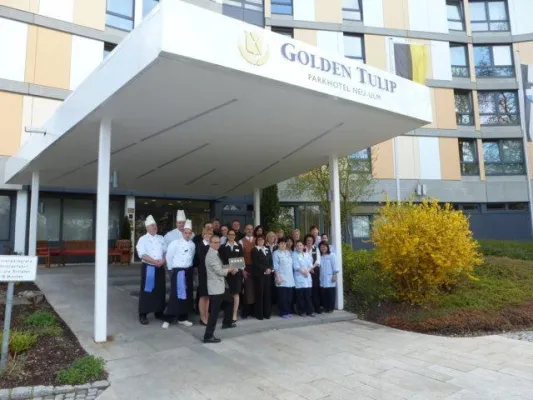 Bild: Das Golden-Tulip Parkhotel Neu-Ulm strahlt nun mit 4 Sternen
