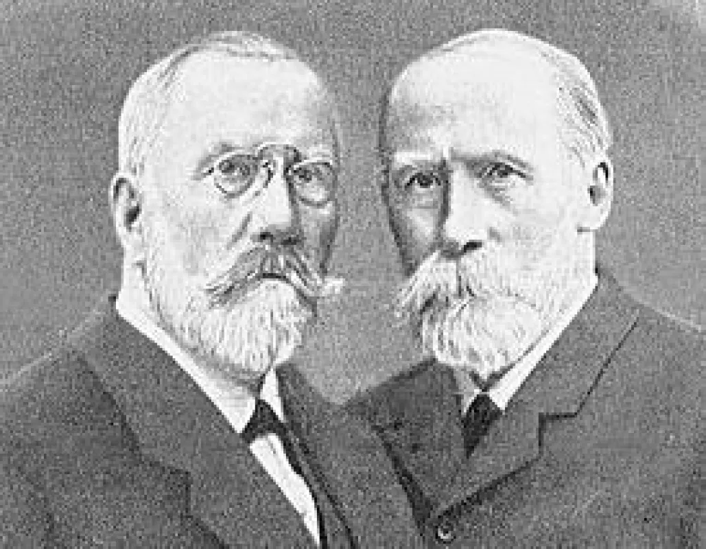 Die Brüder Carl und Otto Hepp gründeten das Unternehmen 1863 in Pforzheim.