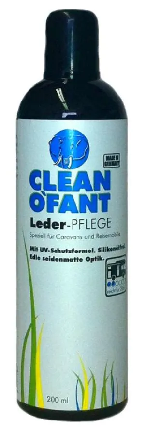 CLEANOFANT Lederpflege für Wohnwagen und Wohnmobil