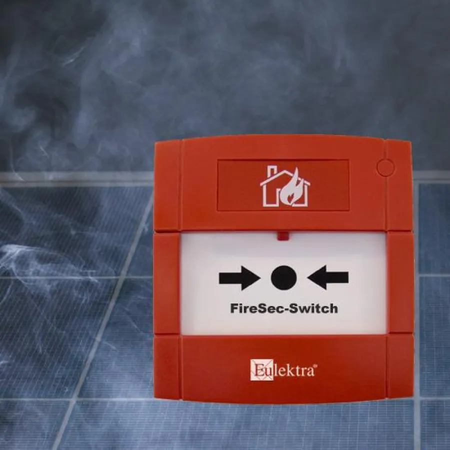Feuerwehrschalter für Solaranlagen von Eulektra