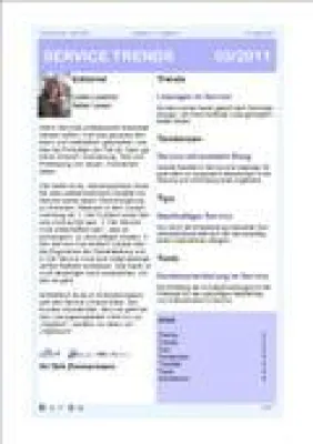 Bild: „Entwicklungen im Service“ – Aktuelle Ausgabe des Newsletter SERVICE TRENDS jetzt erhältlich