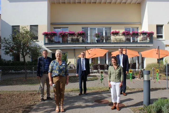 Bild: Dr. Thomas Gebhart besucht Haus der Pflege St. Pirmin