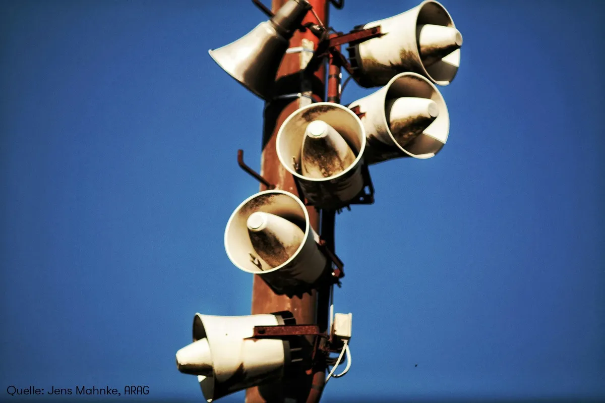 ARAG Experten informieren über den deutschen Warntag am 11. September