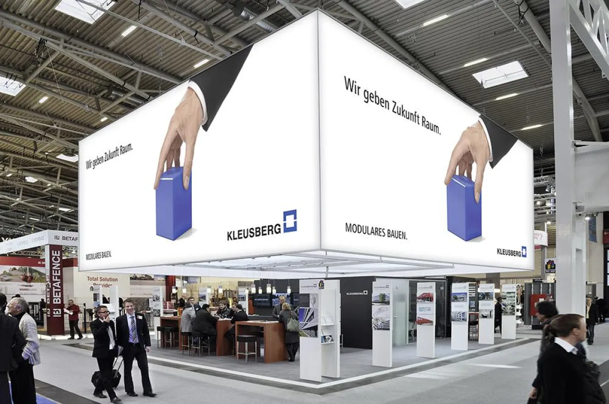 KLEUSBERG: Messestand BAU