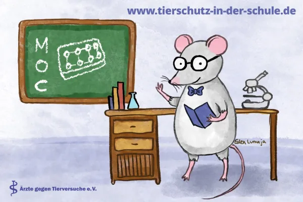 Bild: „Tierschutz in der Schule“ bringt tierversuchsfreie Forschung verständlich ins Klassenzimmer