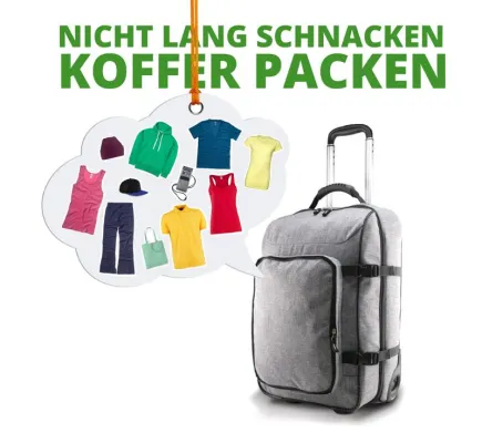 Bild: Ein Handgepäck voller Fashion-Basics von Foxxshirts