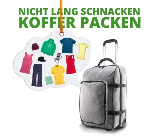 Ein Handgepäck voller Fashion-Basics von Foxxshirts Bild: Ein Handgepäck voller Fashion-Basics von Foxxshirts