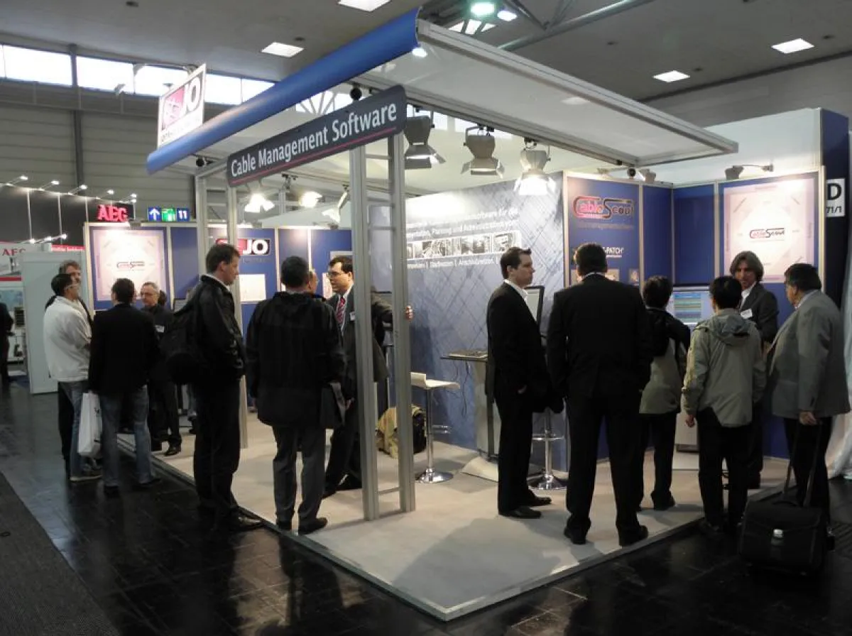 Großer Andrang auf dem Cable-Scout®. Stand