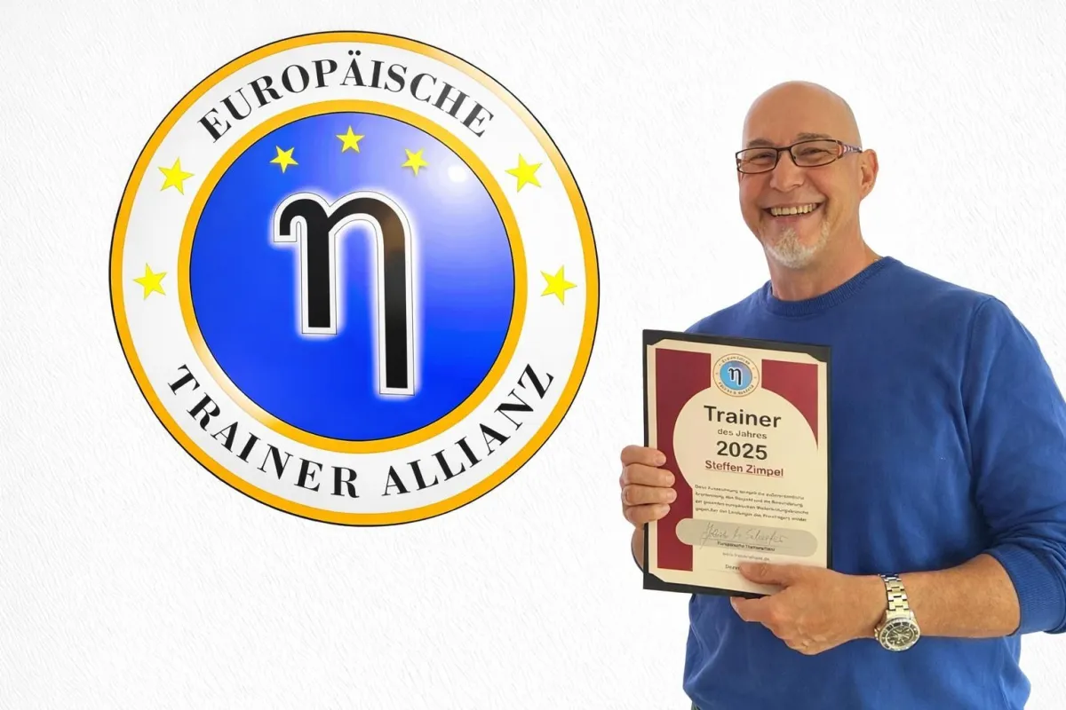 Steffen Zimpel, Trainer des Jahres 2025 der Europäischen Trainer Allianz (© Steffen Zimpel)