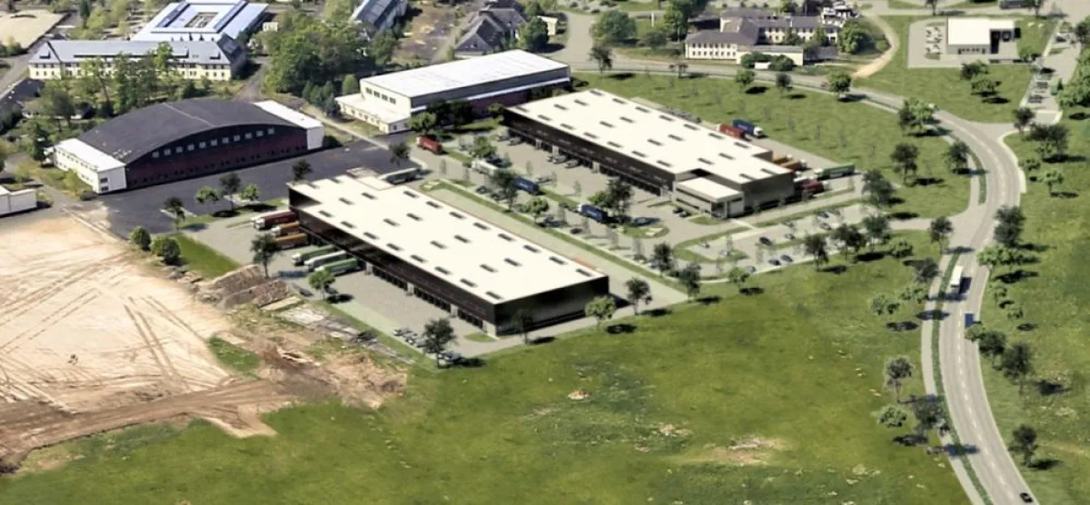 Animation Bau- und Immobilienverwaltung Fäth - Logistik-Neubau in 63526 Erlensee