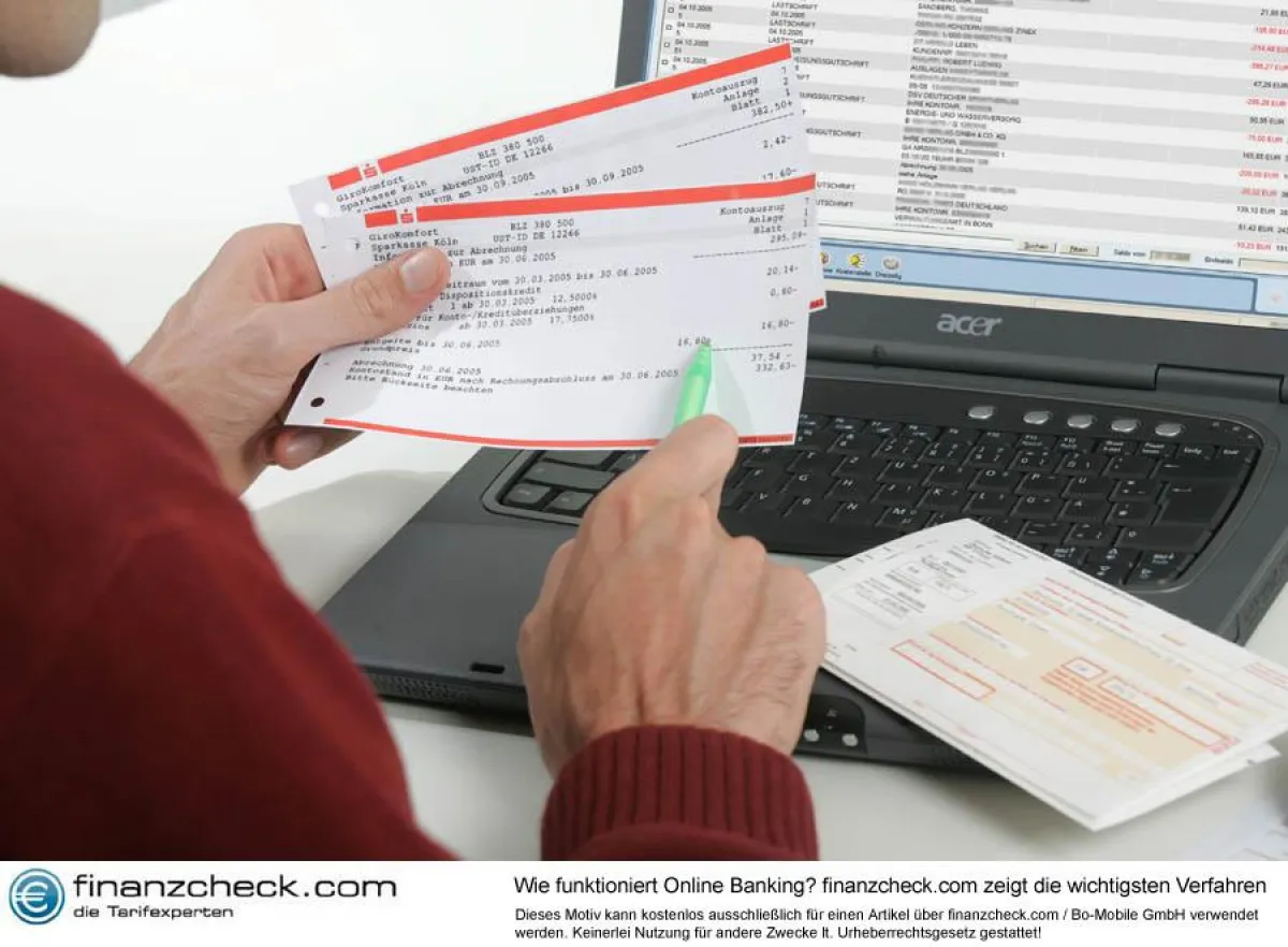 Wie funktioniert Online Banking? finanzcheck.com zeigt die wichtigsten Verfahren