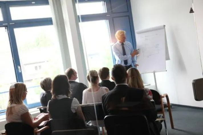 Bild: Seminarveranstaltung „Soziale Netzwerke und Beleidigung"