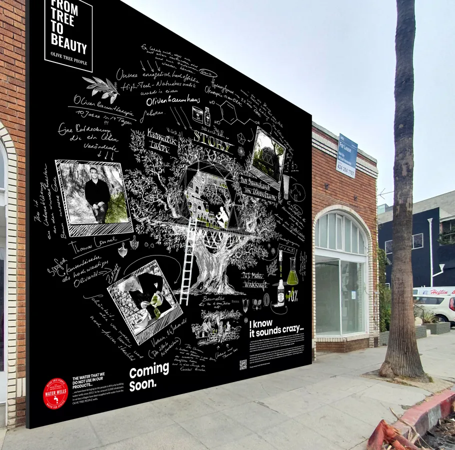 From Tree to Beauty: Der erste OLIVEDA Flagship Store in den USA (© OLIVEDA)