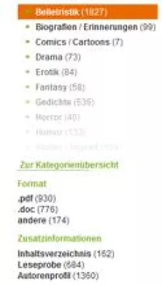 Bild: XinXii bietet neues Feature: Tagesaktuelle Statistiken zu Kategorien und Datenformaten