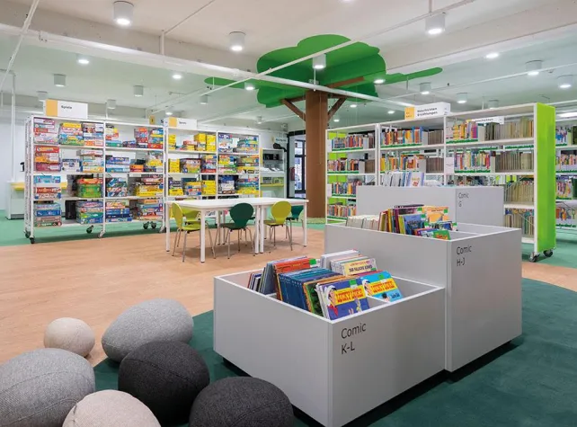 Bild: „Wir machen Bibliotheken einfach.“