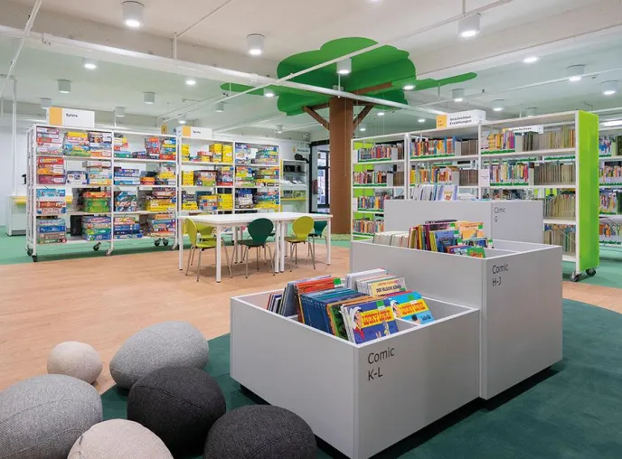 Bild: „Wir machen Bibliotheken einfach.“