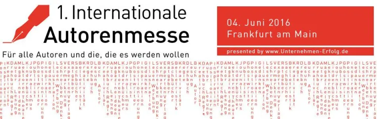 Bild: Wie aus Ideen Bücher werden: Unternehmen Erfolg AG präsentiert die 1. Internationale Autorenmesse am 04. Juni