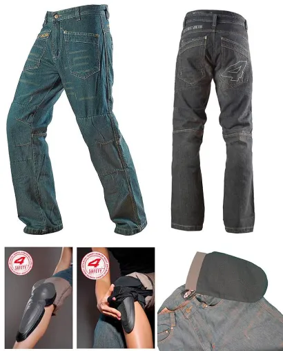 Bild: Die neue 4SR-Motorradjeans mit patentiertem Schutz