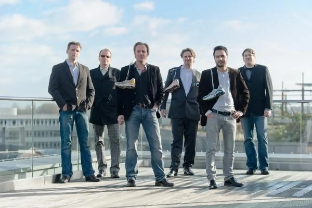 (v.l.) I. Bartsch, S. Kühn und B. Wildemann, M. Süss, A. Delbasteh, Stefan Stomporowski