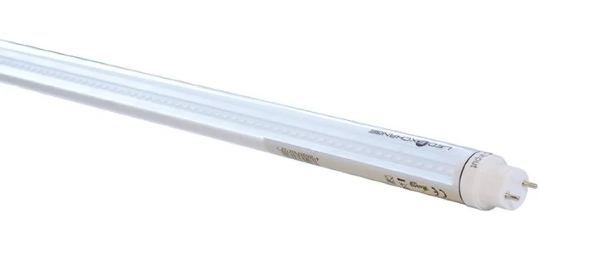 Die VDE-zertifizierten T8 LED Tubes lassen sich problemlos einwechseln. Foto: LEDeXCHANGE GmbH