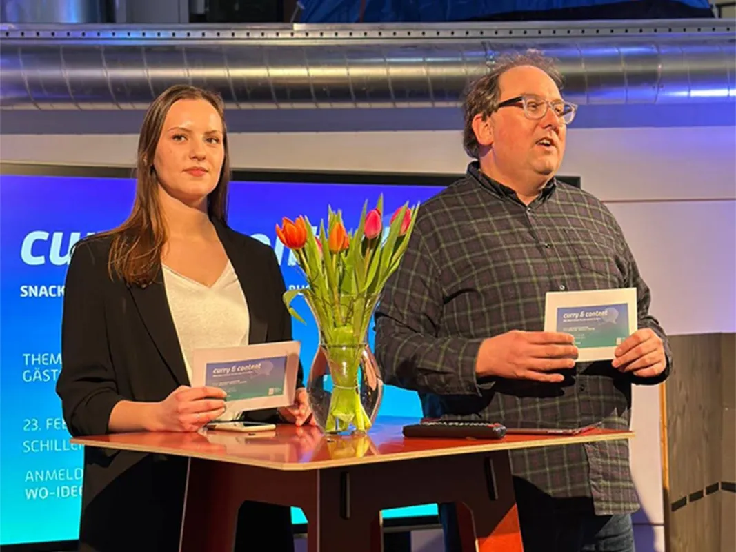 Curry & Content-Netzwerkabend im Februar 2023 (© WMG Wolfsburg)