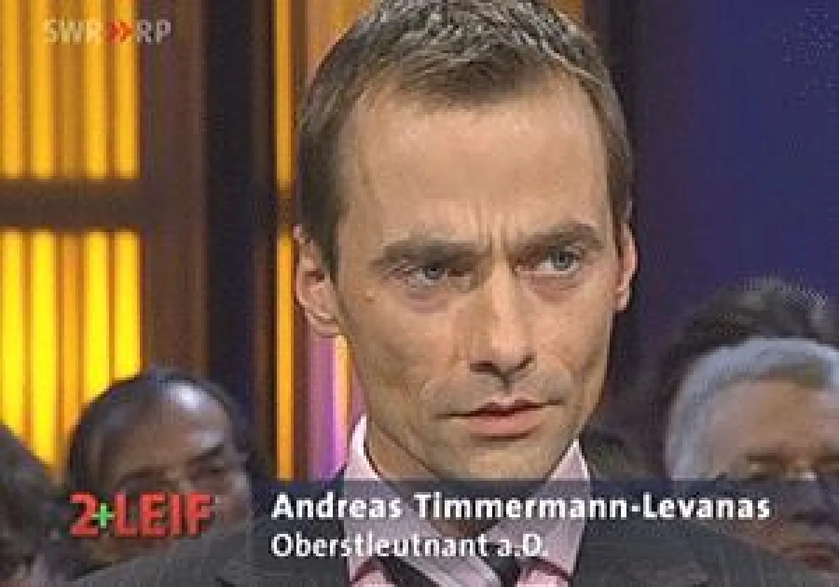 Leiter der Deutschen Kriegsopferfürsoge, Oberstleutnant a.D. Andreas Timmermann-Levanas