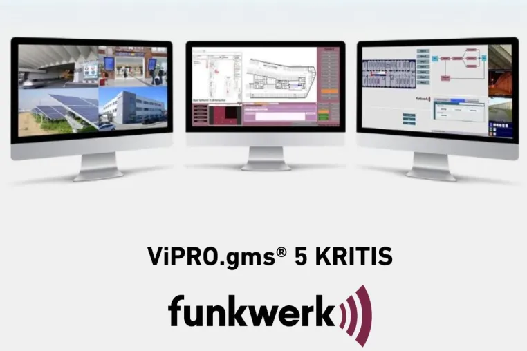 Bild: Funkwerk Security Solutions präsentiert ViPRO.gms® 5 KRITIS mit umfassender KRITIS-Konformität und Resilienz