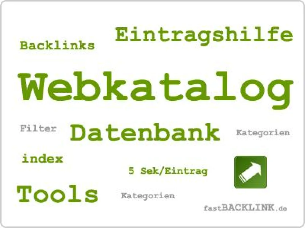 fastBACKLINK.de Webkatalog Suchmaschine & Tools
