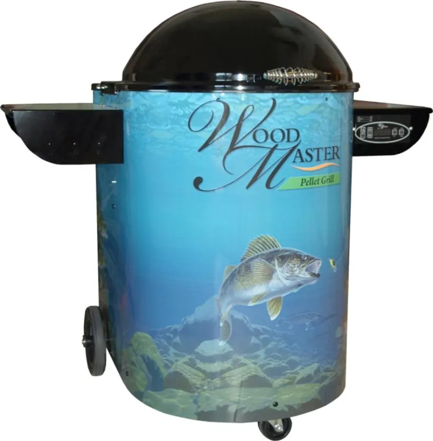 Woodmaster Grill mit individuellem Fotomotiv